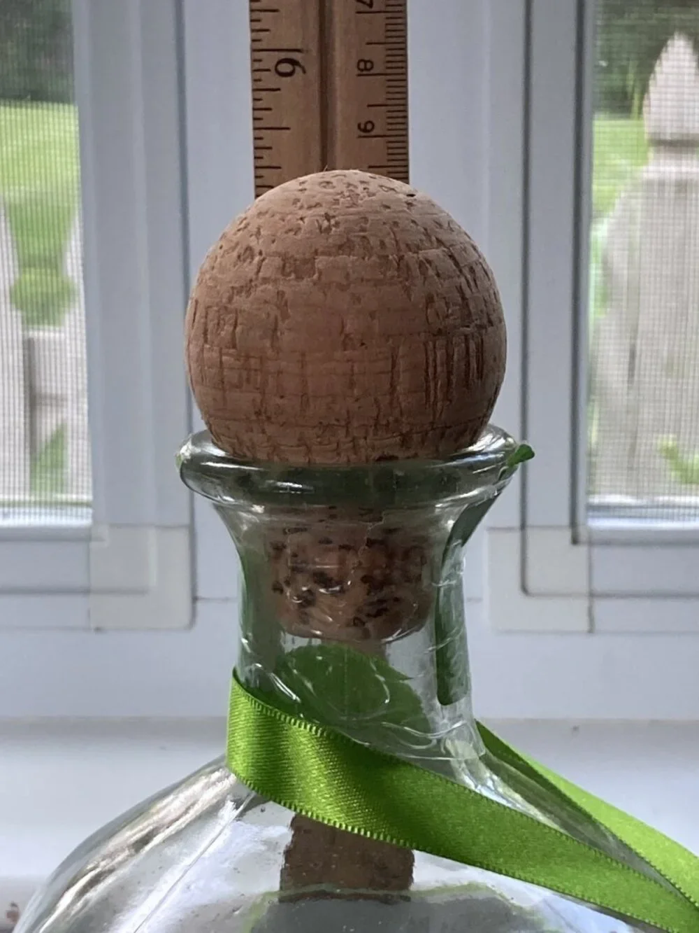 Empty Patron Tequila Bottle 1L Original, with Cork, ManCave, Craft, Upcycle, DIY